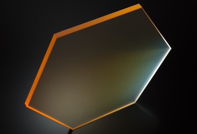 ZERODUR® glass-ceramic offers extremely low thermal expansion Hexagon-shaped ZERODUR® glass-ceramic by SCHOTT